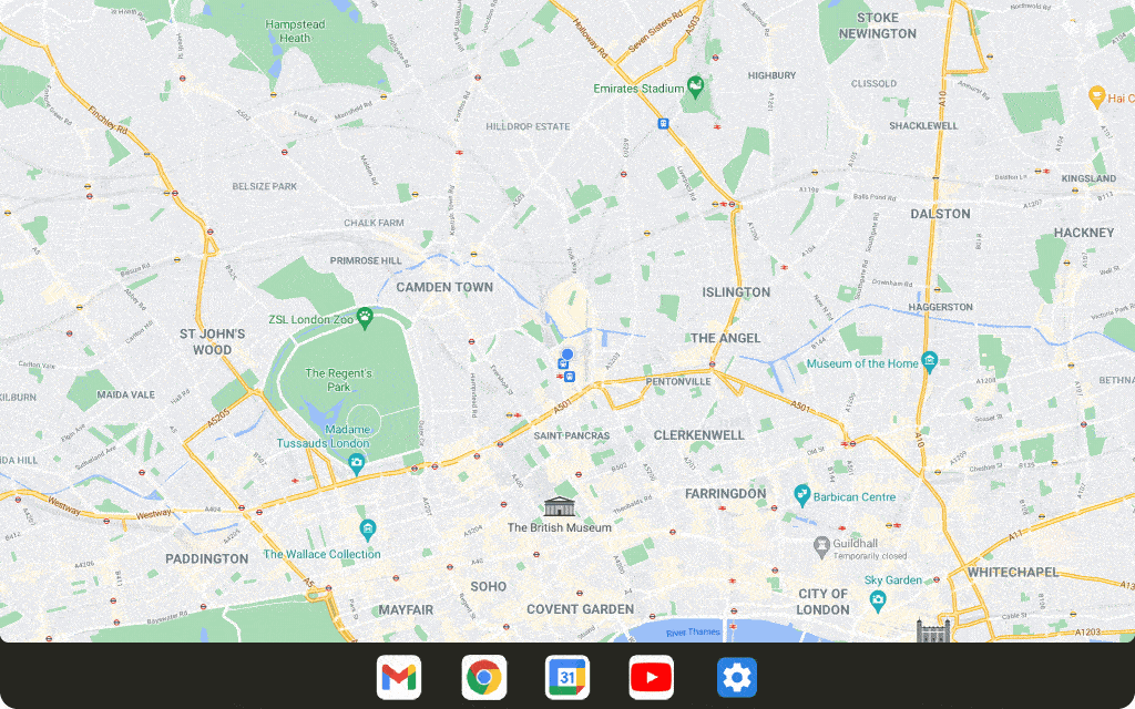 Android 12L multitasking.gif