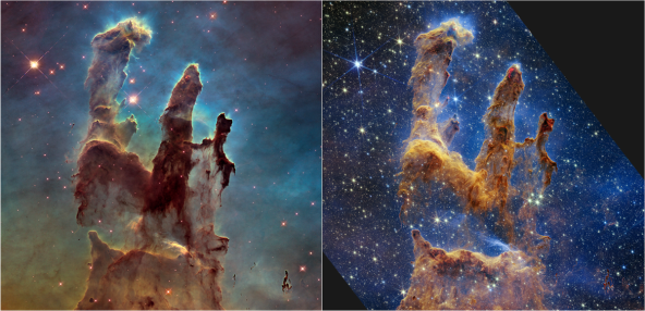 Pillars of Creation, Stupovi stvaranja, NASA James Webb (2).jpg