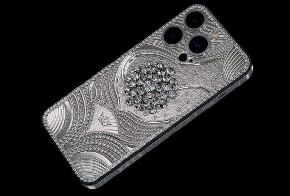 Apple iPhone 14 Pro Max Diamond Snowflake, Caviar International (5).jpg