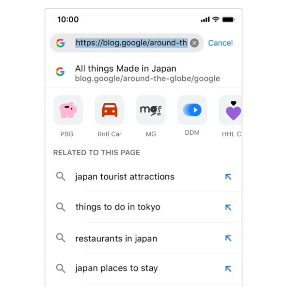 Ideja za sljedeću pretragu Google Chrome mobile.jpg