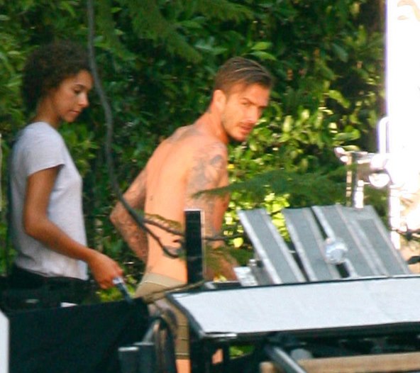 David Beckham u donjem rublju kao turistička atrakcija