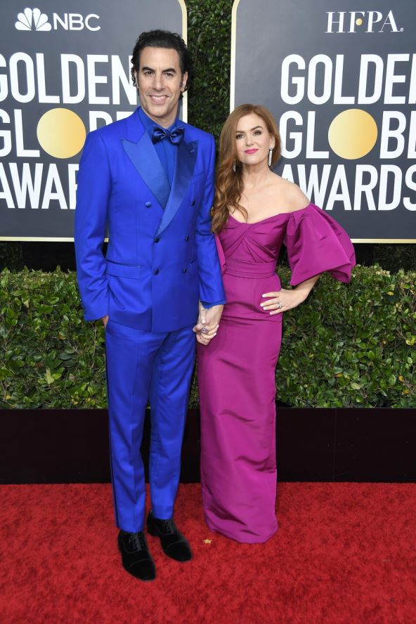 Sacha Baron Cohen Isla FIsher