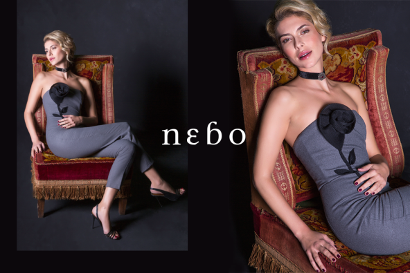 Jelena Perčin u neodoljivoj božićnoj modnoj priči