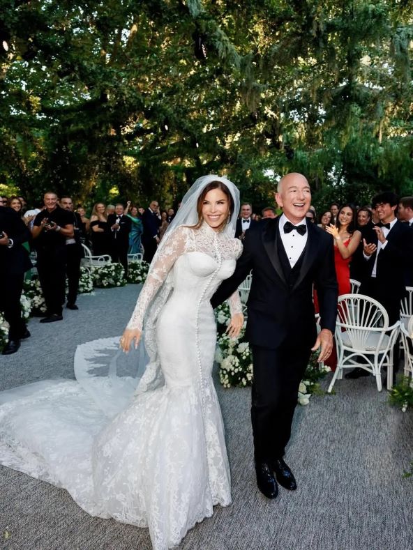 Jeff Bezos i Lauren Sanchez