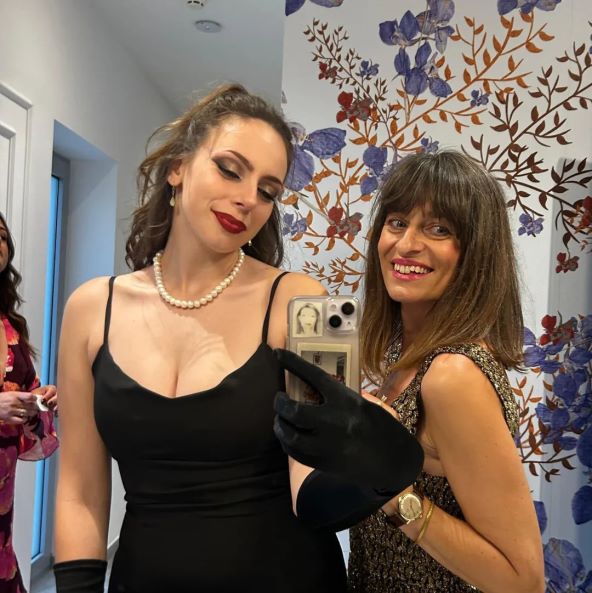 Ilina Cenov sa kćeri