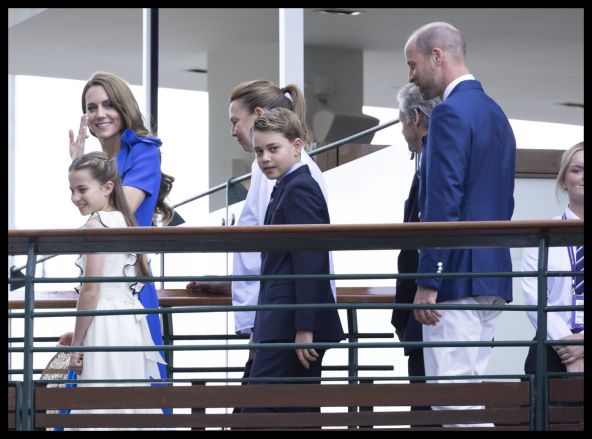 Kate Middleton i princ William s djecom na Wimbledonu