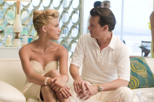 Amber Heard i Johnny Depp