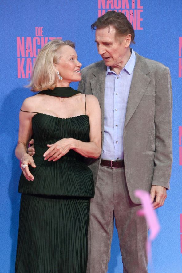 Liam Neeson i Pamela Anderson
