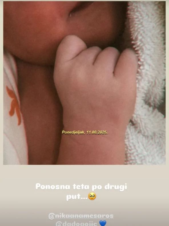 Ljupka Gojić Mikić dobila nećaka