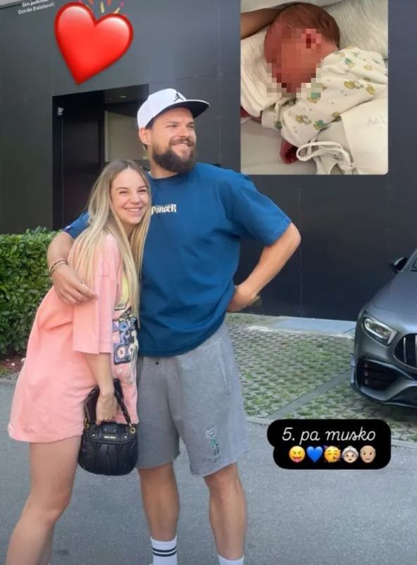 Brat Ljupke Gojić Mikić, Dado, dobio drugo dijete