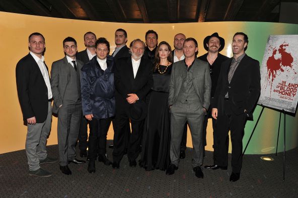 Angelina Jolie, Rade Šerbedžija, Branko Đurić Đuro
