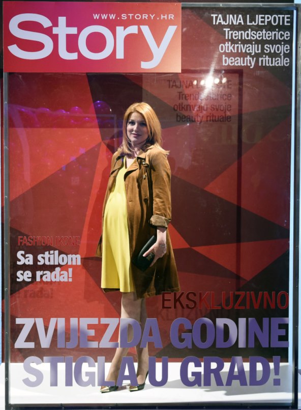 BIPA FASHION.HR Sementa stigla s dečkom, a gledalo se samo u jedan trbuščić