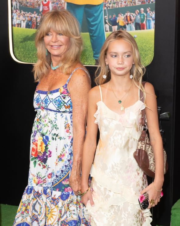 Goldie Hawn pokazala unuku Rio