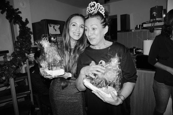 Nika Antolos s mamom