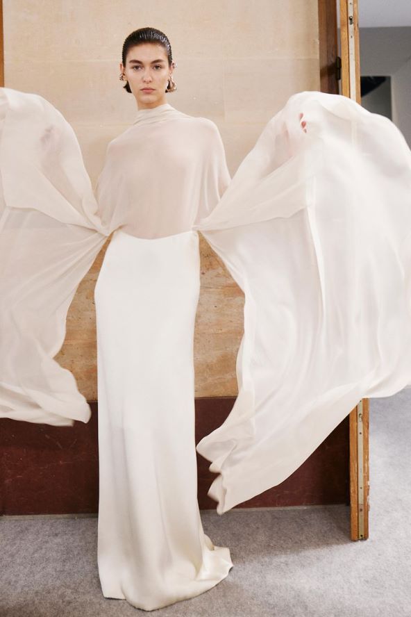 Nakit i make up detalji Fendi haute couture 2023