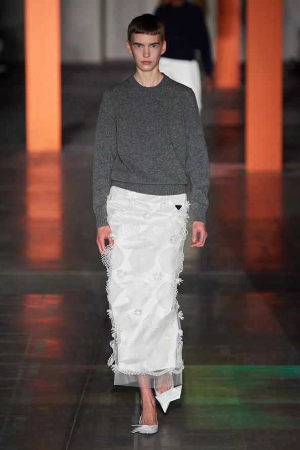 Prada modna revija tjedan mode Milano jesen 2023
