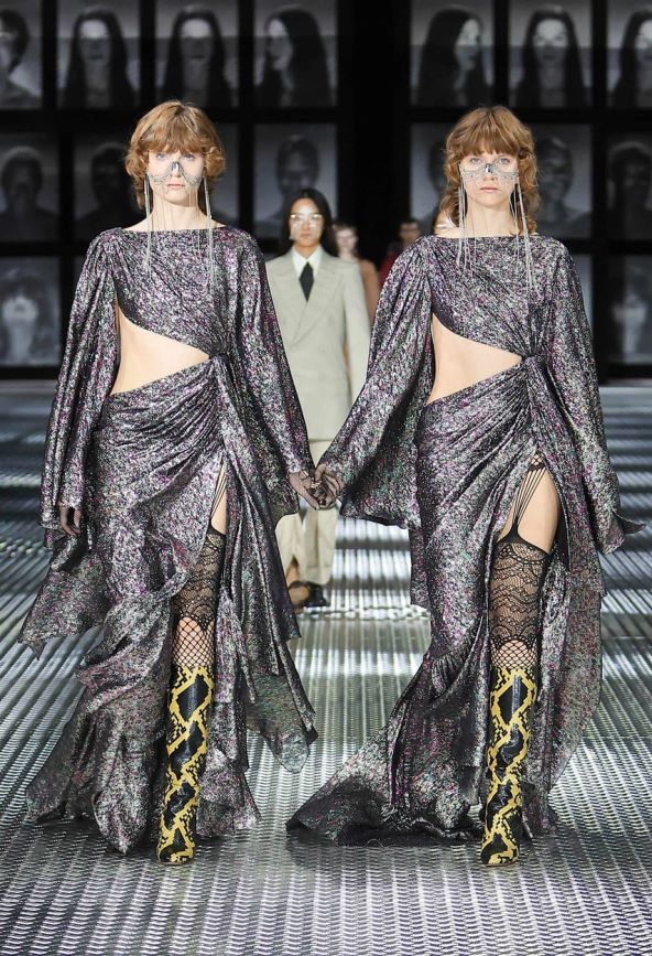 Trend metalik srebrna moda proljeće 2023