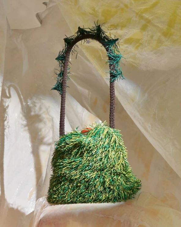 Bottega Veneta i Gaetano Pesce suradnja zelene torbice Tjedan dizajna Milano