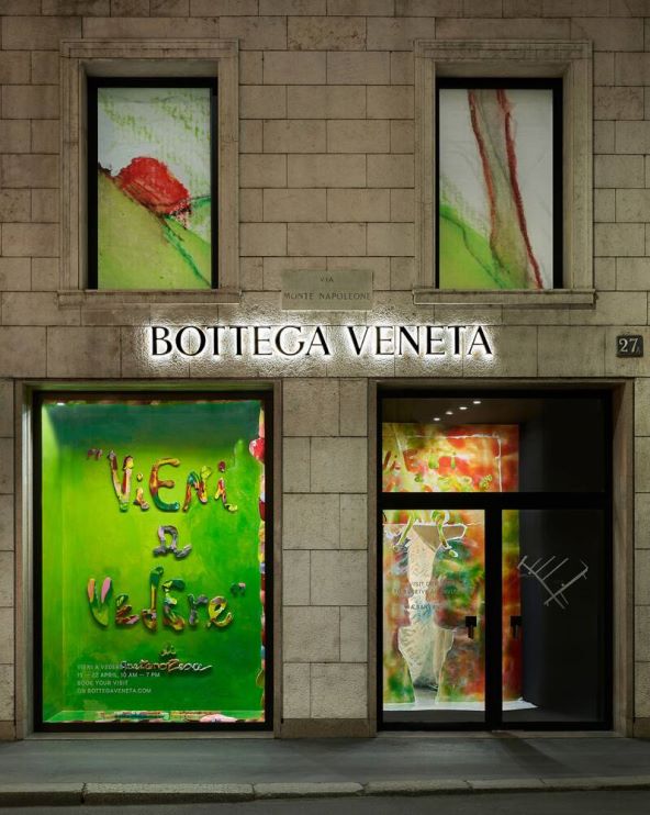 Bottega Veneta i Gaetano Pesce suradnja zelene torbice Tjedan dizajna Milano