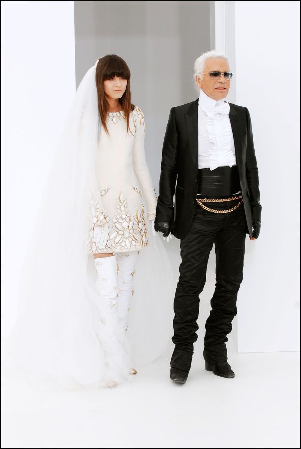Vjenčanice Karl Lagerfeld za Chanel kroz desetljeća