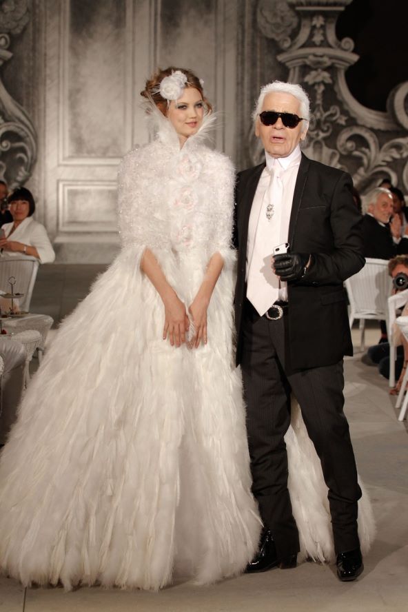 Vjenčanice Karl Lagerfeld za Chanel kroz desetljeća