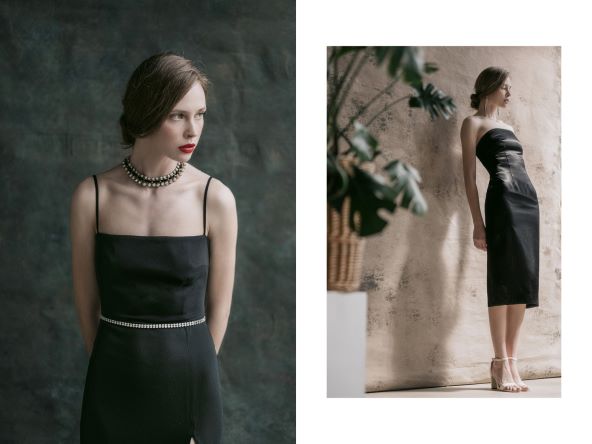 Modna kuća NEBO mini kolekcija chic haljina