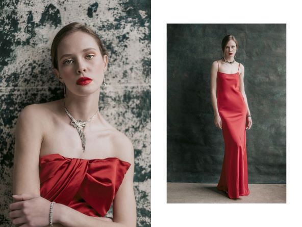Modna kuća NEBO mini kolekcija chic haljina