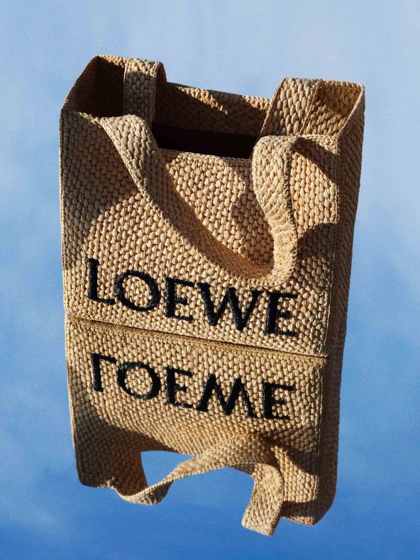 Loewe pletene torbe i košare 2023