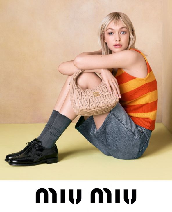 Miu Miu kampanja Gigi Hadid novi model trendi torbice