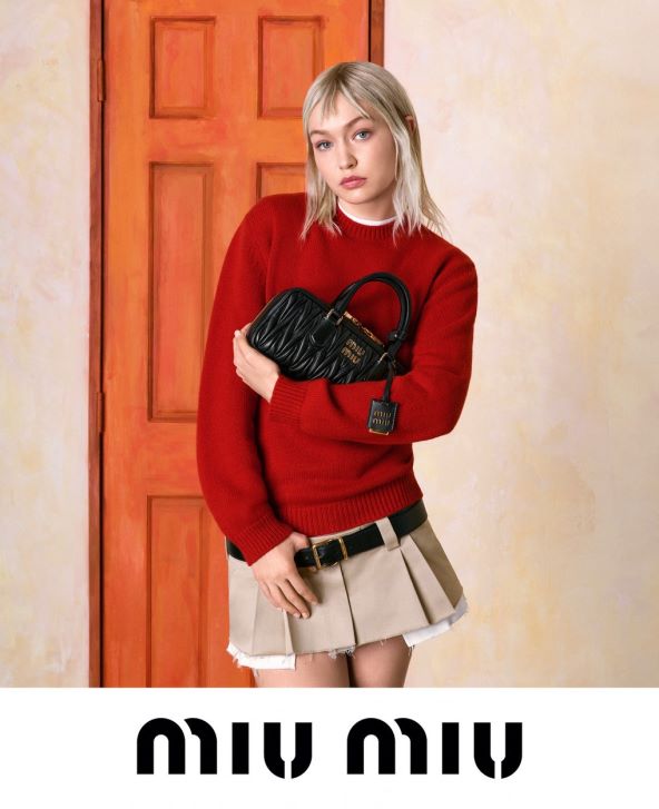 Miu Miu kampanja Gigi Hadid novi model trendi torbice
