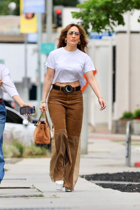 Jennifer Lopez modna inspiracija retro boho chic
