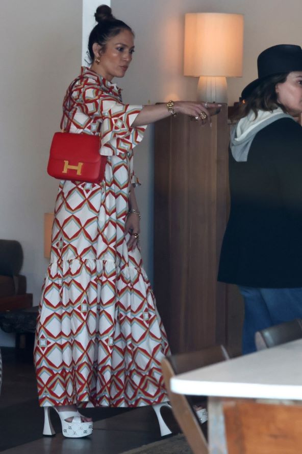 Jennifer Lopez modna inspiracija retro boho chic