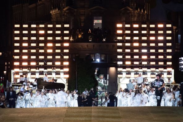 Pharrell Williams modni debi za Louis Vuitton održana revija u Parizu