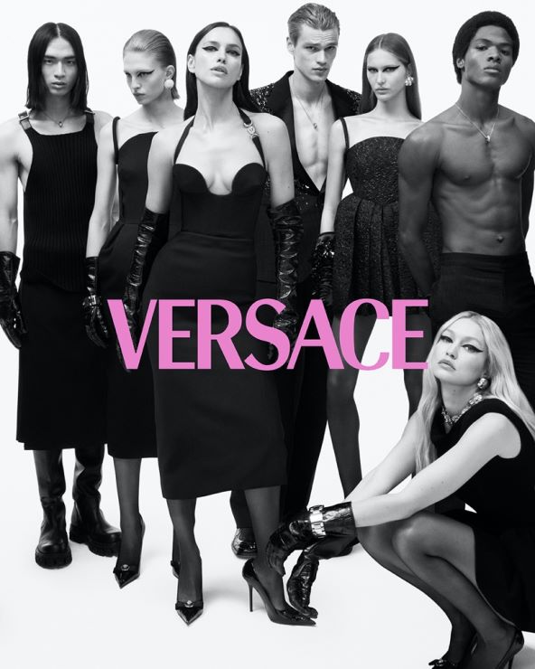 Versace nova kampanja za jesen 2023 s Gigi Hadid i Irinom Shayk