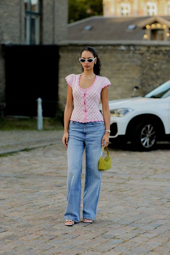 40 street style inspiracija kako nositi traper jesen 2023