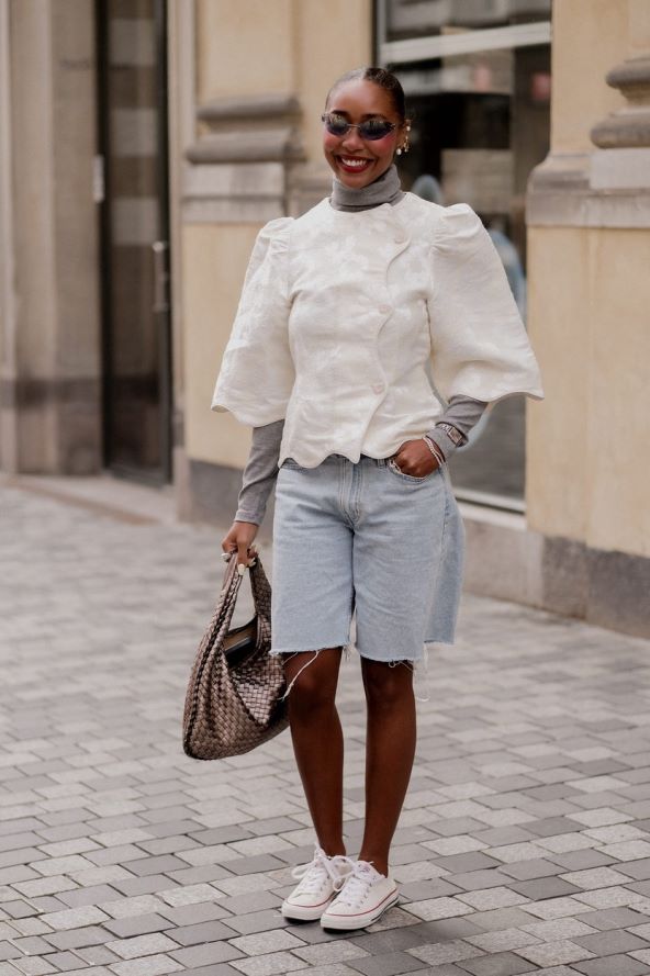 40 street style inspiracija kako nositi traper jesen 2023