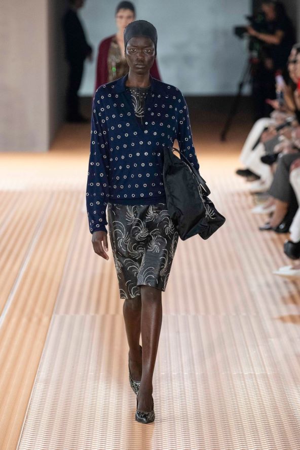 Prada modna revija proljeće 2024 tjedan mode Milano