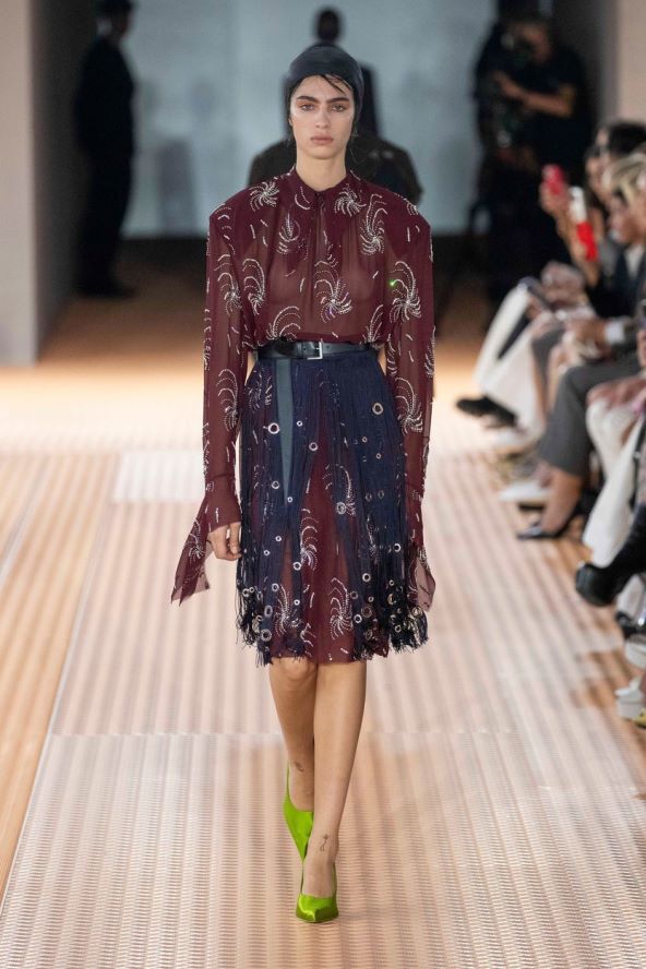 Prada modna revija proljeće 2024 tjedan mode Milano