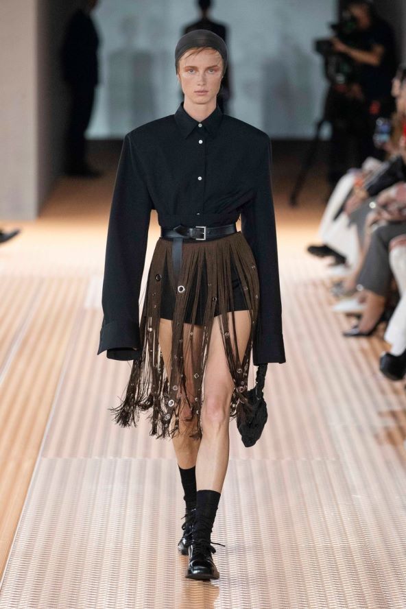 Prada modna revija proljeće 2024 tjedan mode Milano