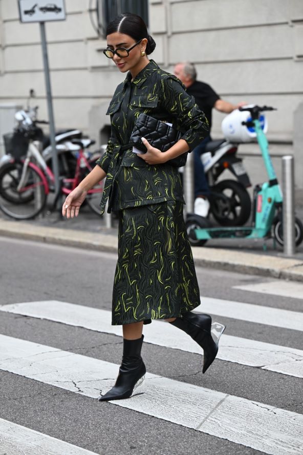 Street style modna inspiracija Tjedan  mode Milano jesen 2023