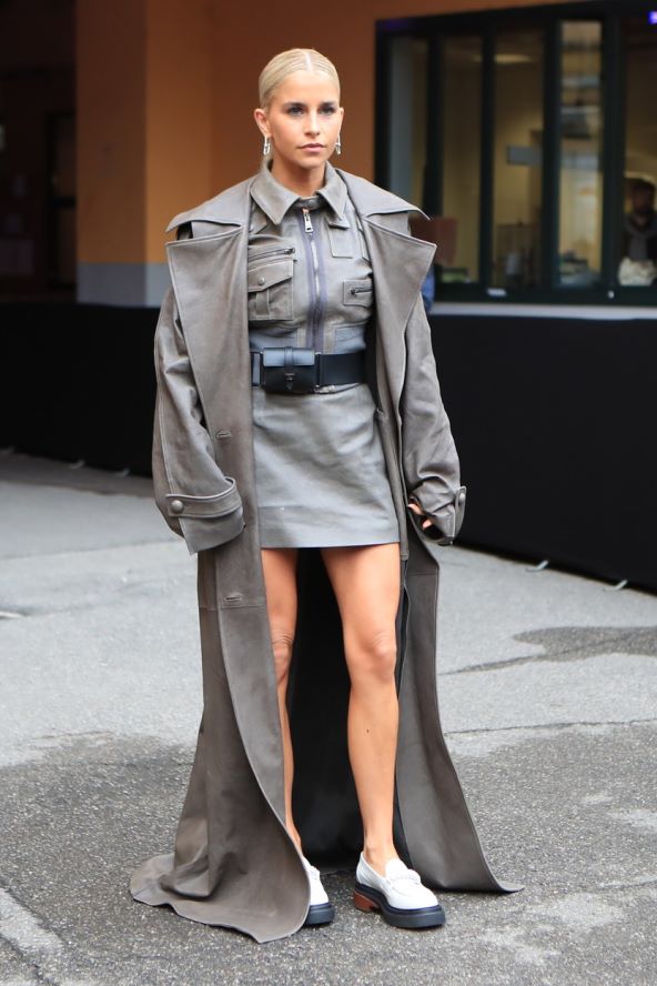 Street style modna inspiracija Tjedan  mode Milano jesen 2023