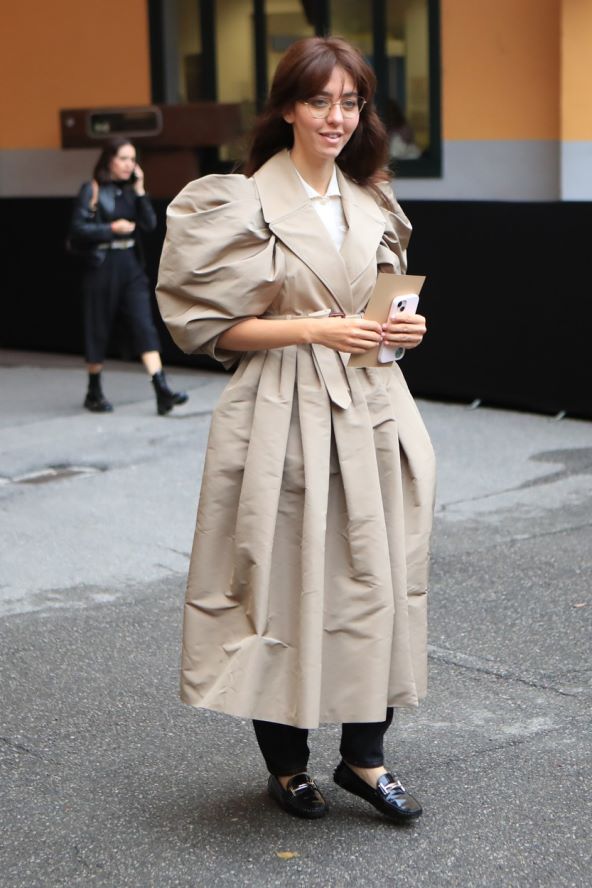 Street style modna inspiracija Tjedan  mode Milano jesen 2023