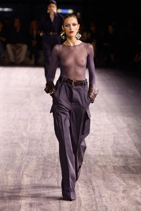 Saint Laurent revija proljeće 2024 Tjedan mode Pariz