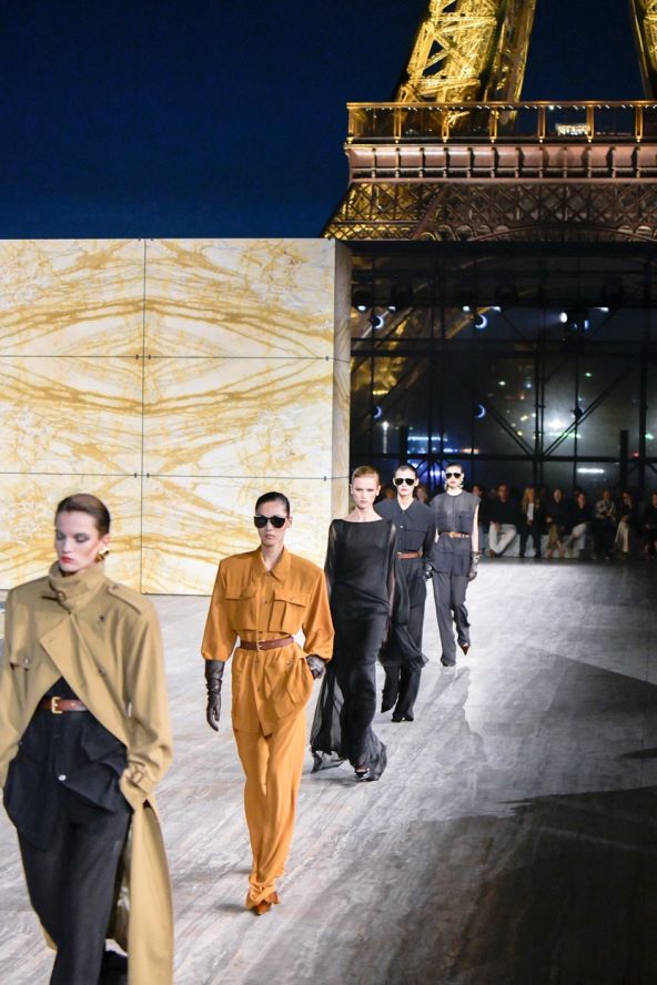 Saint Laurent revija proljeće 2024 Tjedan mode Pariz