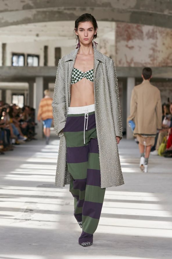 Dries Van Noten eklektična kolekcija moda proljeće 2024
