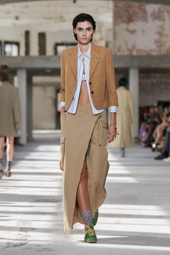 Dries Van Noten eklektična kolekcija moda proljeće 2024