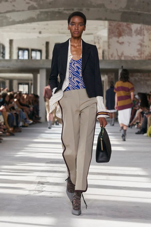 Dries Van Noten eklektična kolekcija moda proljeće 2024
