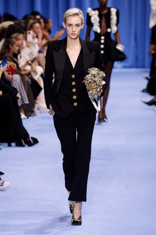 Balmain raskošna kolekcija proljeće 2024 Tjedan mode Pariz