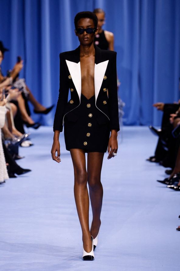 Balmain raskošna kolekcija proljeće 2024 Tjedan mode Pariz