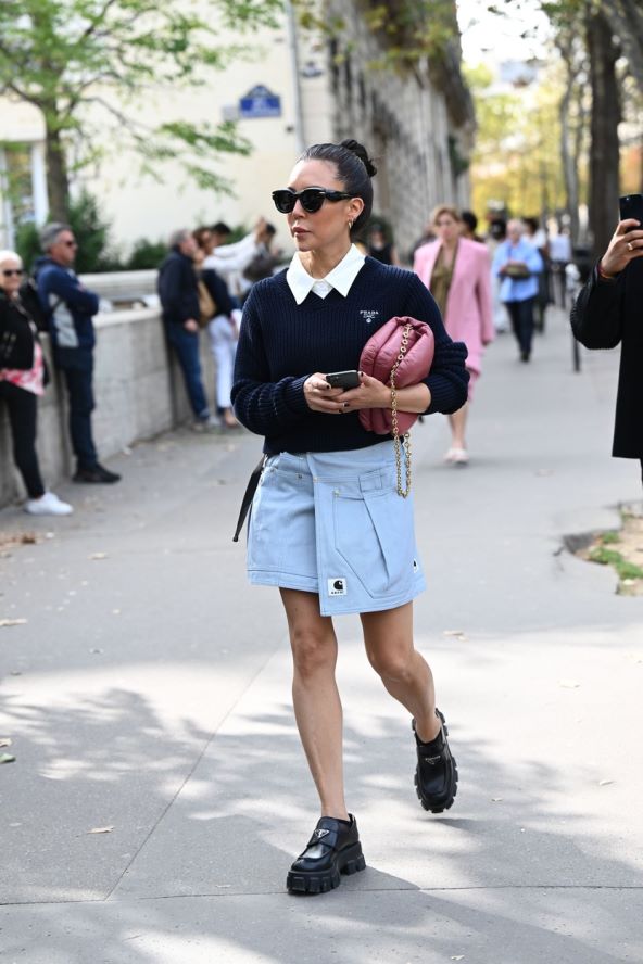 Street style modna inspiracija Tjedan mode Pariz
